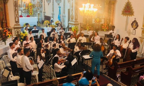 Paróquia São Sebastião sedia concerto do projeto Volta Redonda Cidade da Música 